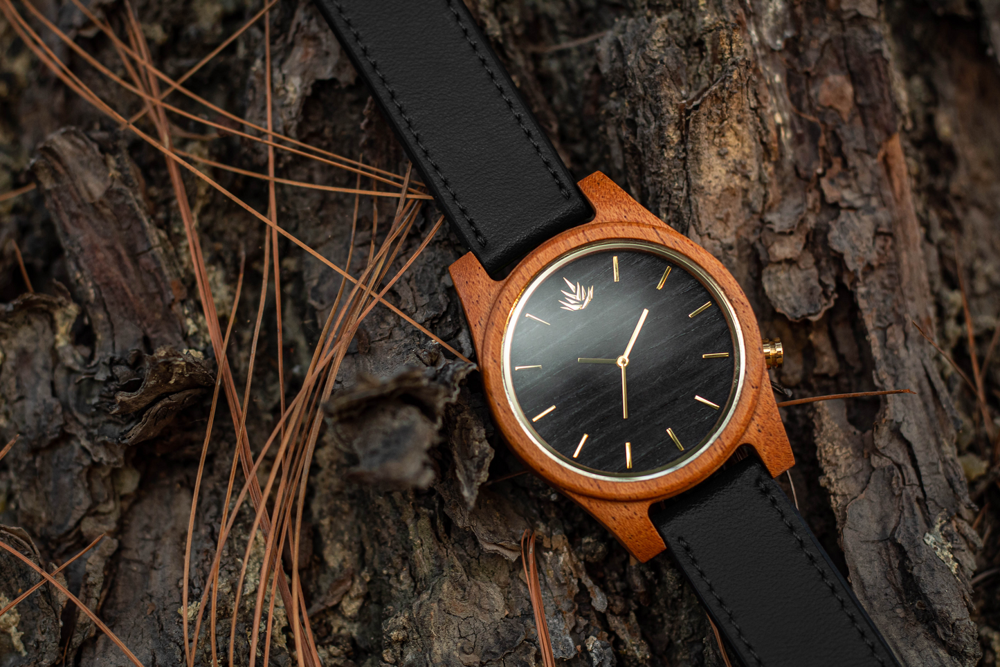 Agavia Line 44mm - Mahogany / Ebony