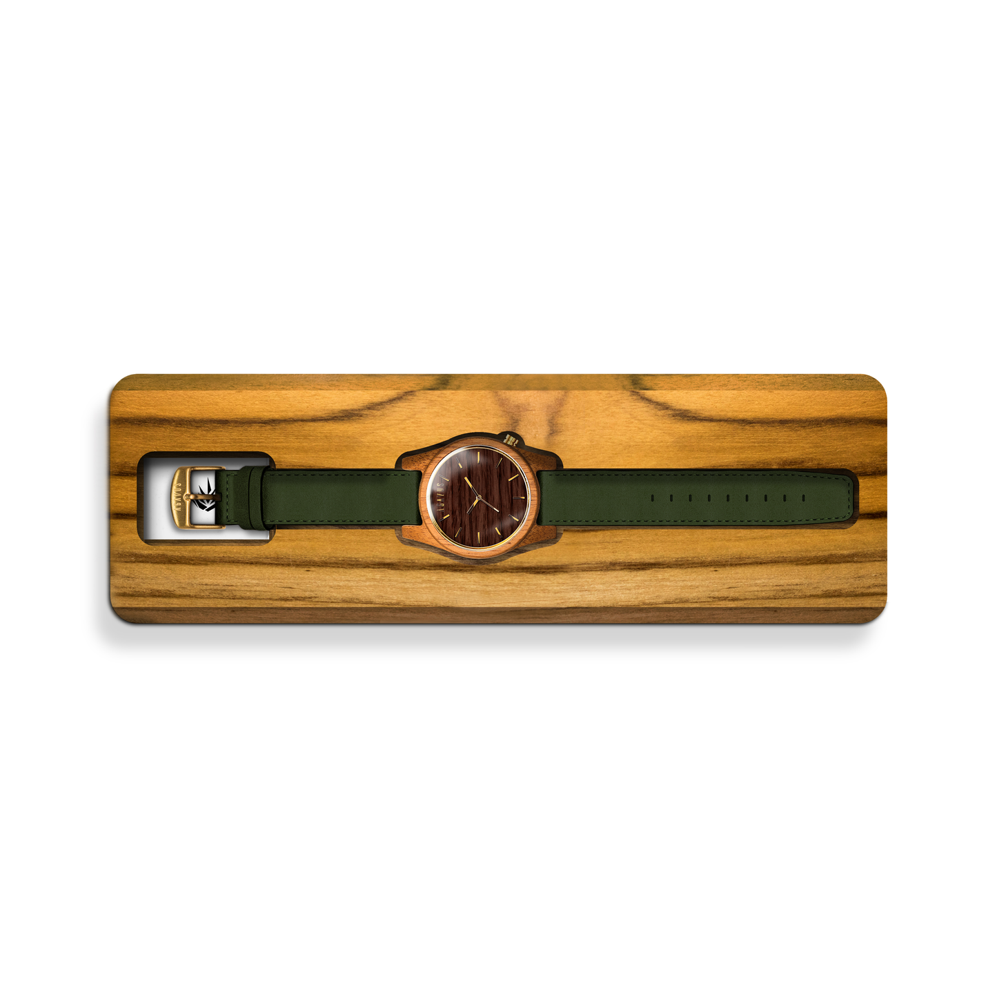 Agavia Line 44mm - Mahogany / Sapelli