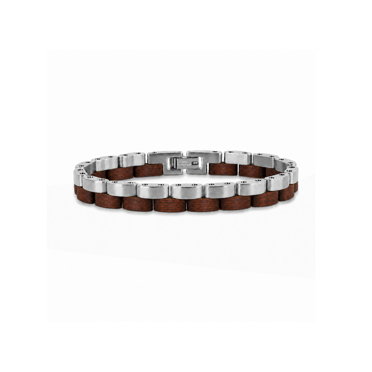 Brazalete Doble | Para ella | Eslabones | Sándalo Rojo