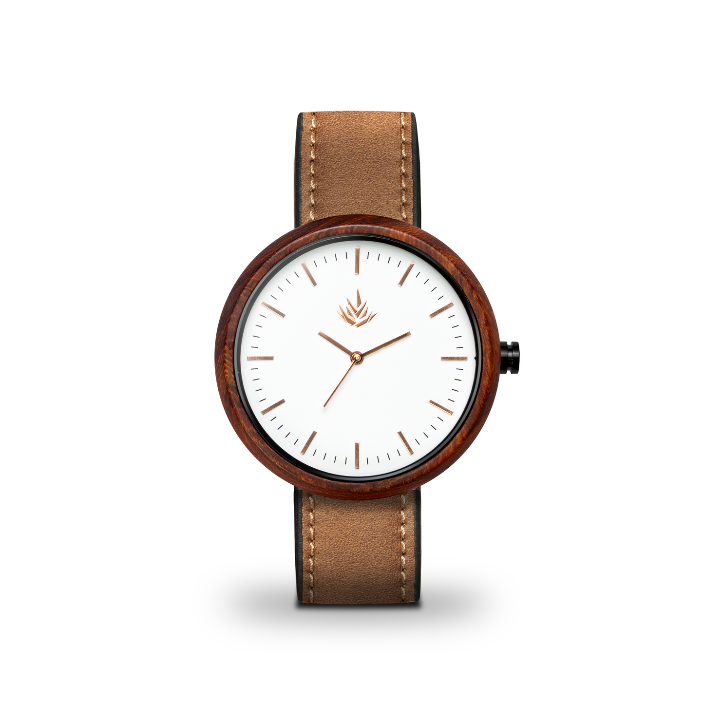 Línea Edición Especial | 44mm | Sándalo rojo | Oro Rosa | Carátula Blanca