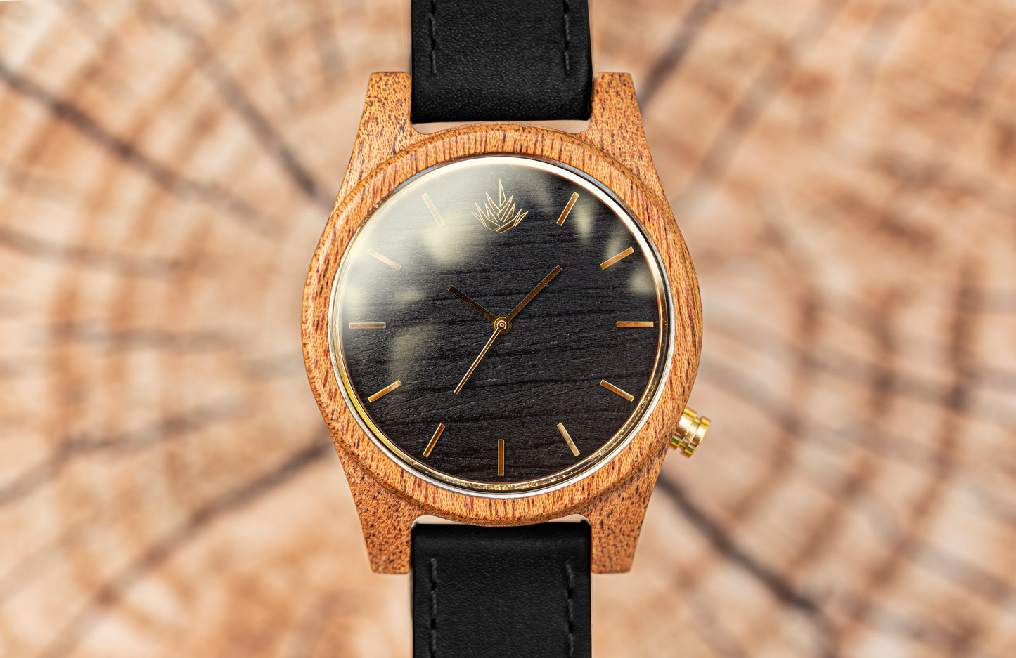 Agavia Line 44mm - Mahogany / Ebony