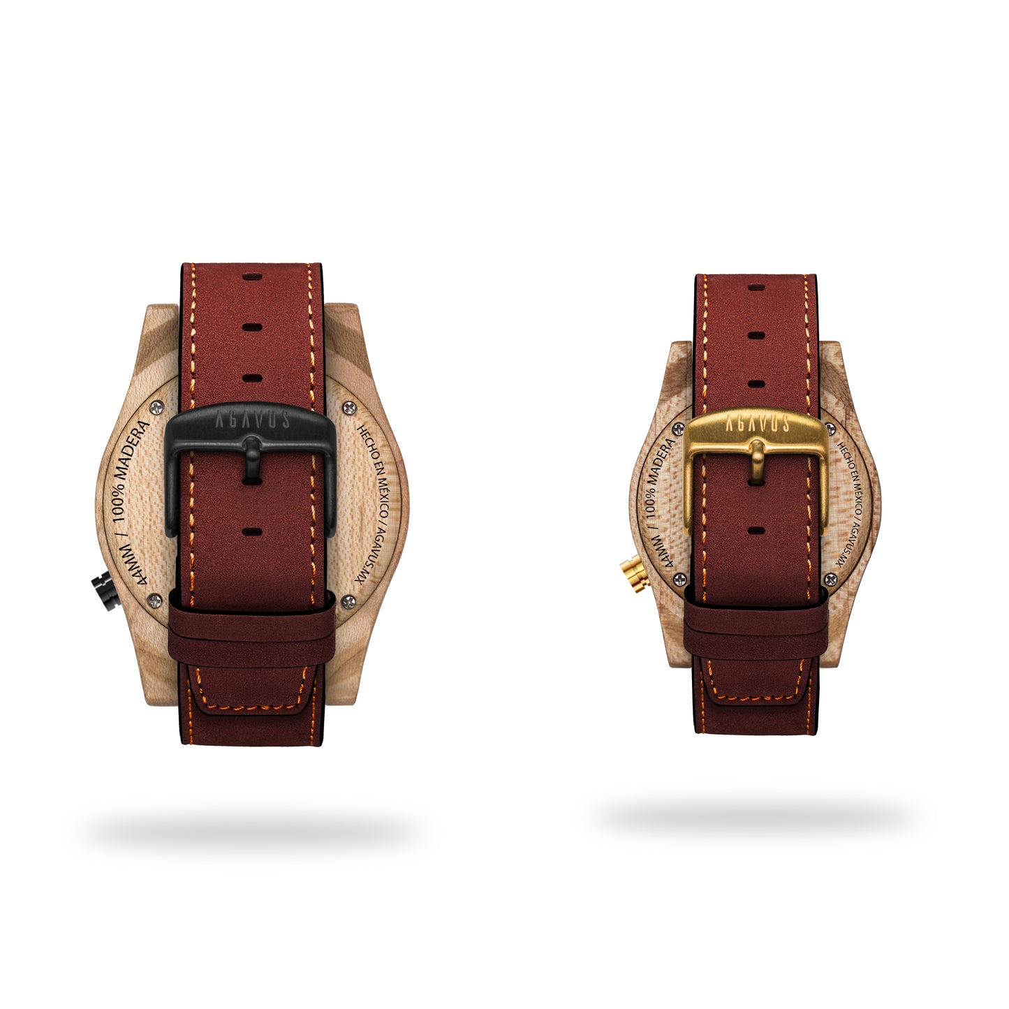 Pareja Línea Agavia 37mm y 44mm - Maple