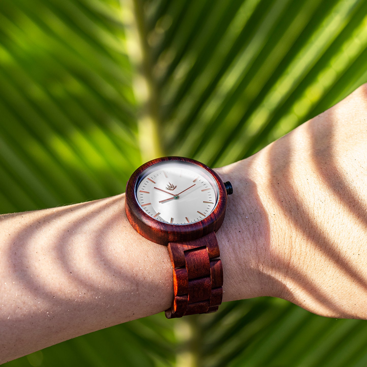 Special Edition Line 37mm - Red Sandalwood / Rose Gold / White