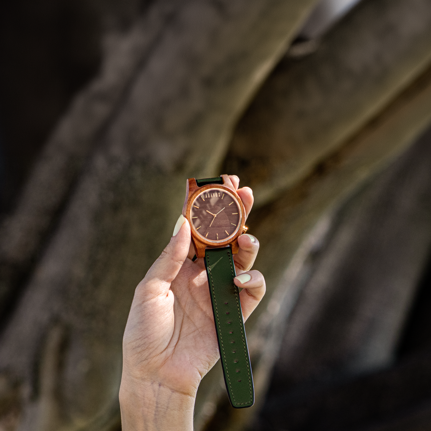Agavia Line 44mm - Mahogany / Sapelli