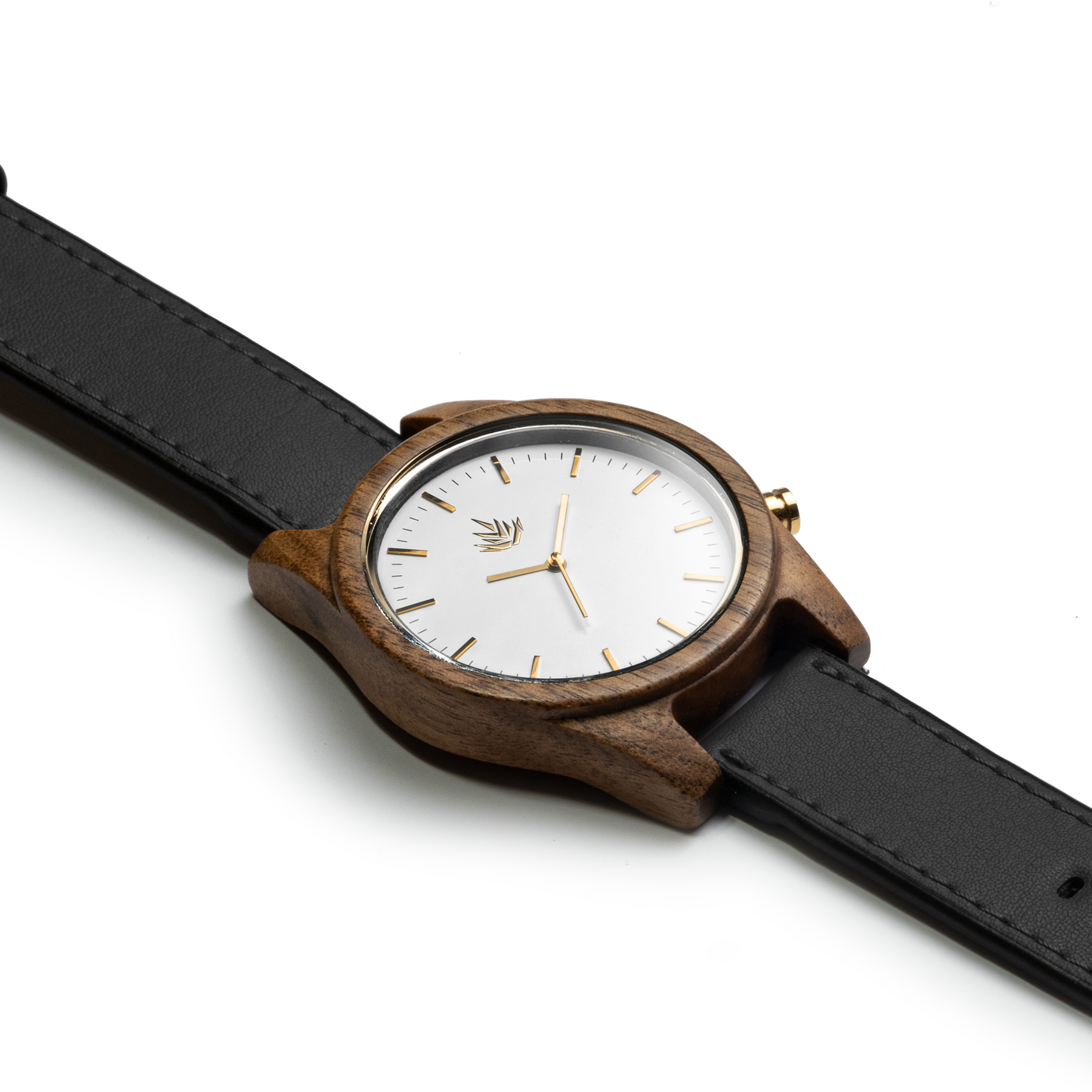 Agavia Line 44mm - Walnut / White