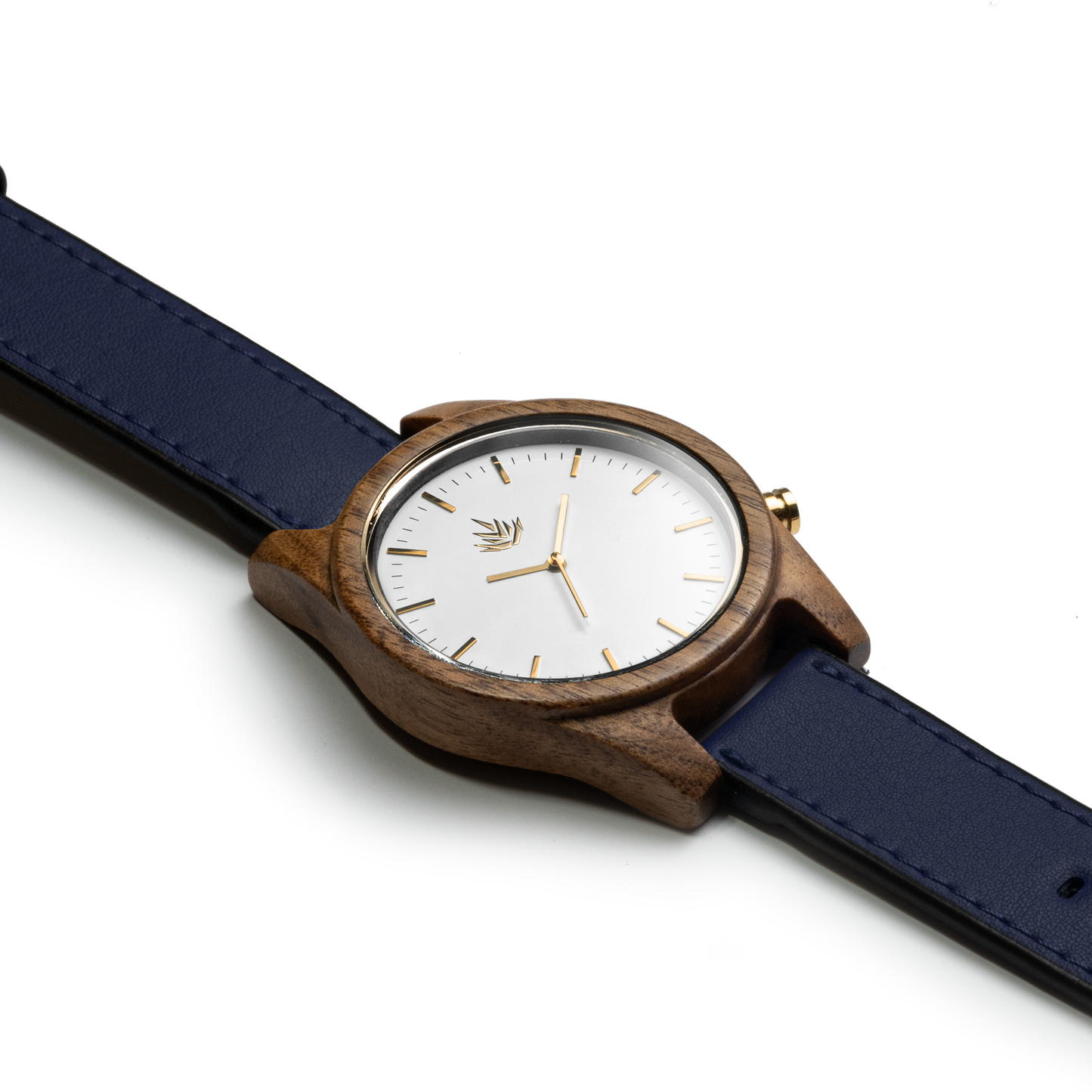 Agavia Line 44mm - Walnut / White