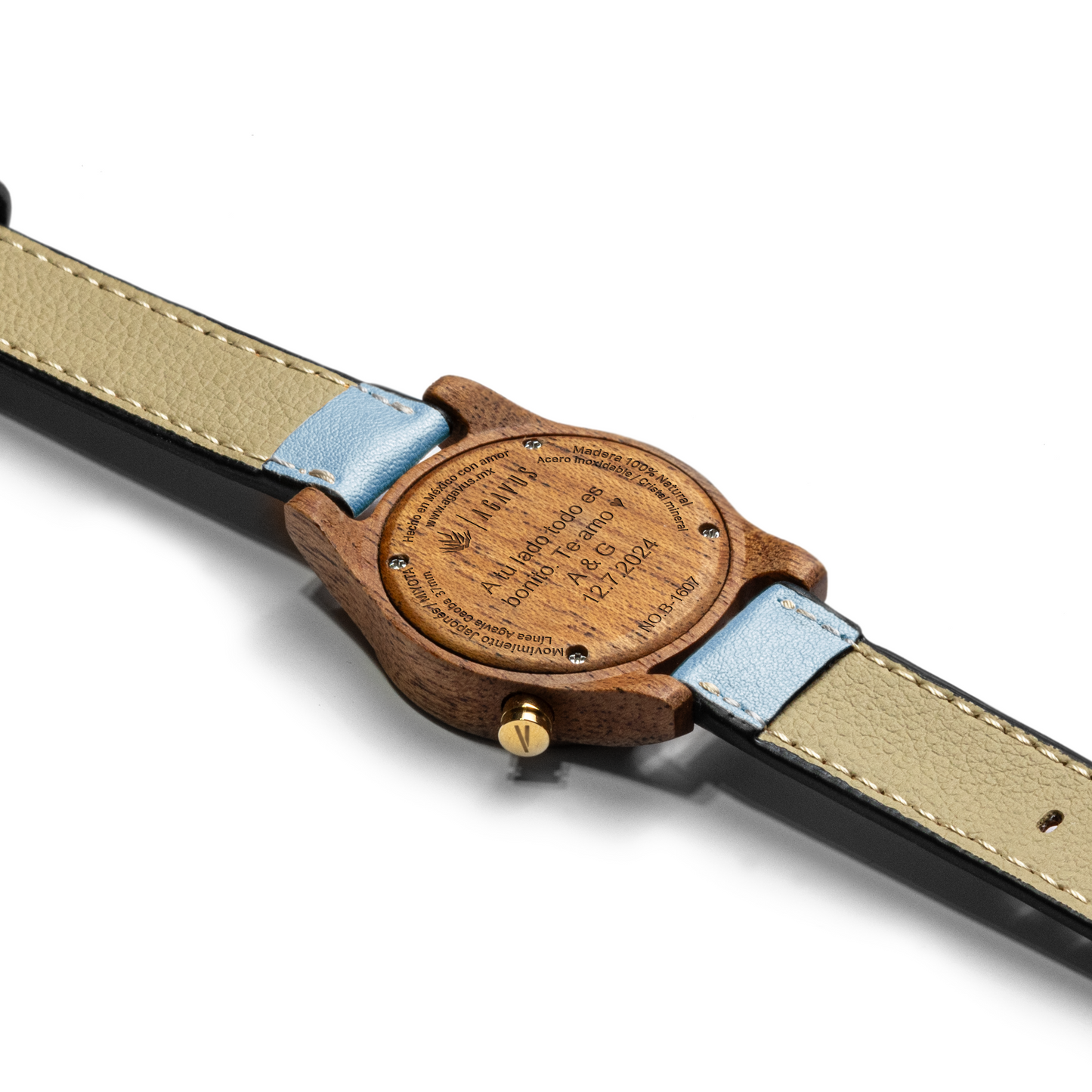 Línea Agavia | 37mm | Caoba