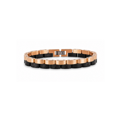 Brazalete Doble | Para él | Eslabones | Ébano