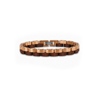 Brazalete Doble | Para ella | Eslabones | Sándalo Rojo