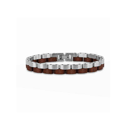 Brazalete Doble | Para ella | Eslabones | Sándalo Rojo