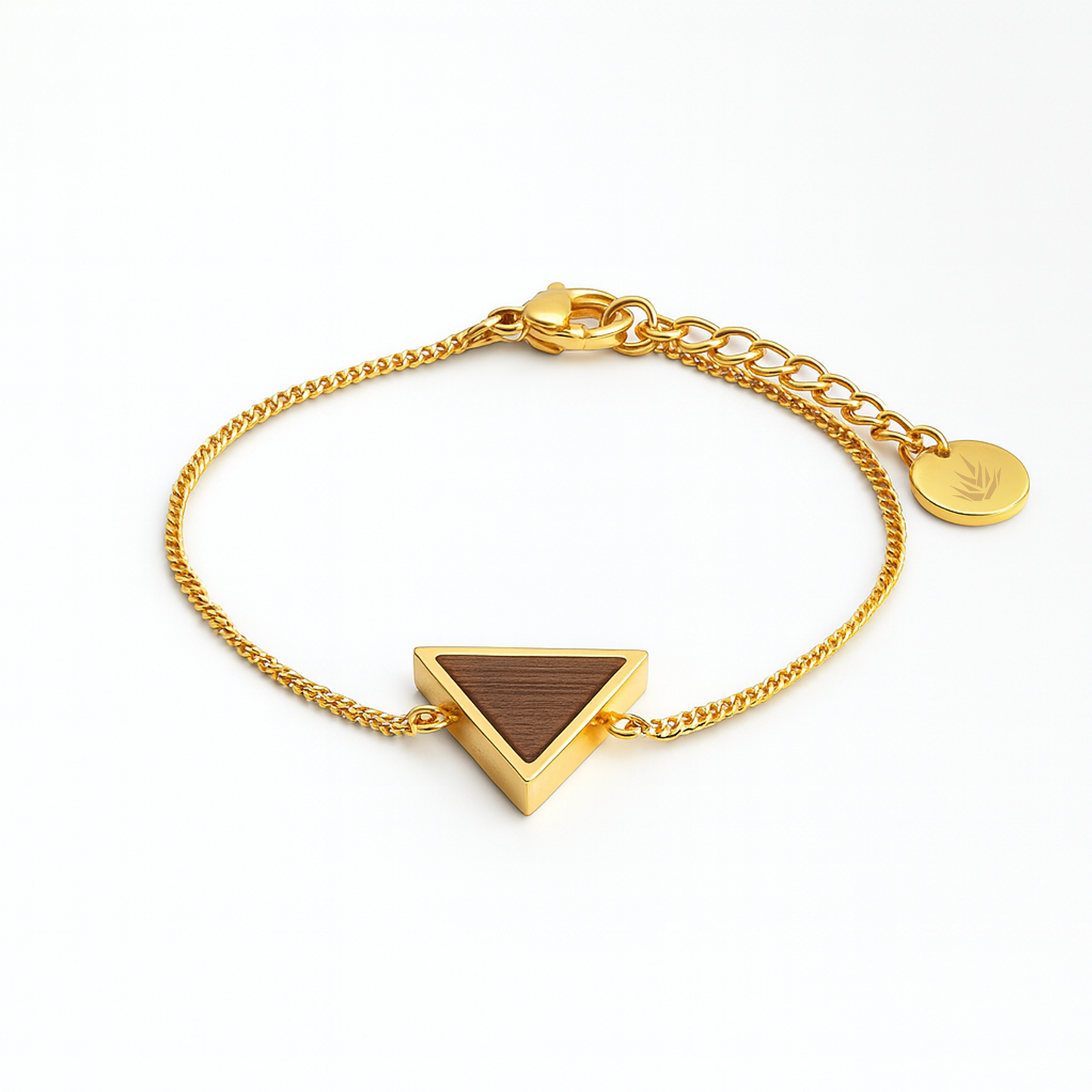 Brazalete triangular / Nogal