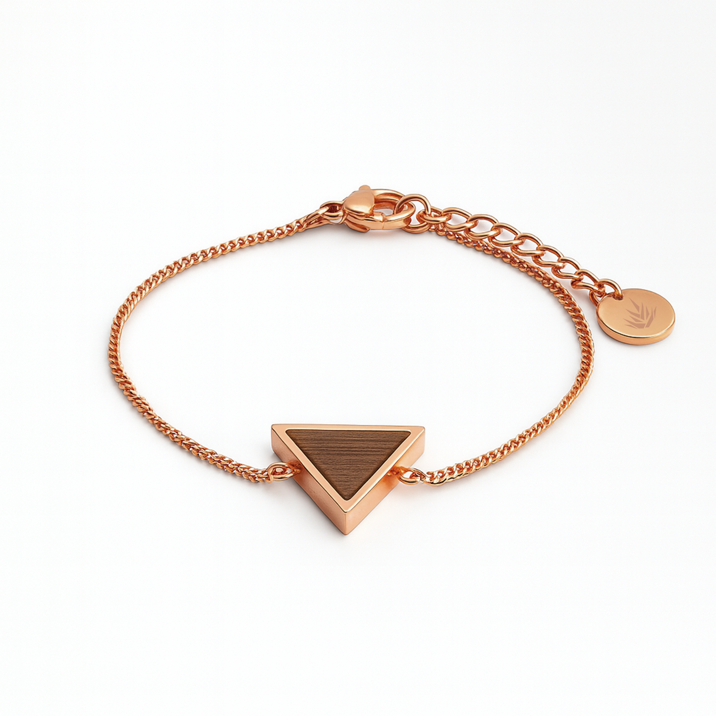 Brazalete triangular / Nogal