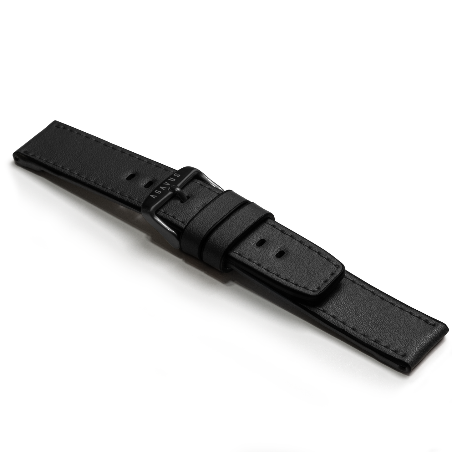 Vegan Nopal Leather Strap - Black
