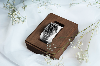 Caja para reloj de compromiso - Nogal (No incluye reloj)