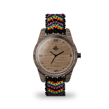 Línea Edición Limitada | Día de Muertos | 50 Piezas | 44mm | Nogal