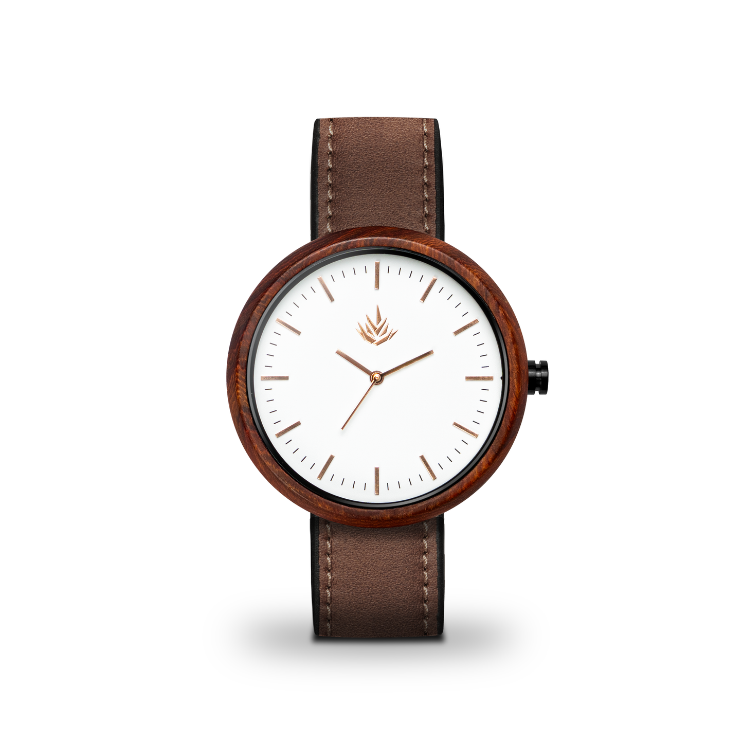 Línea Edición Especial | 37mm | Sándalo rojo | Oro Rosa | Carátula Blanca