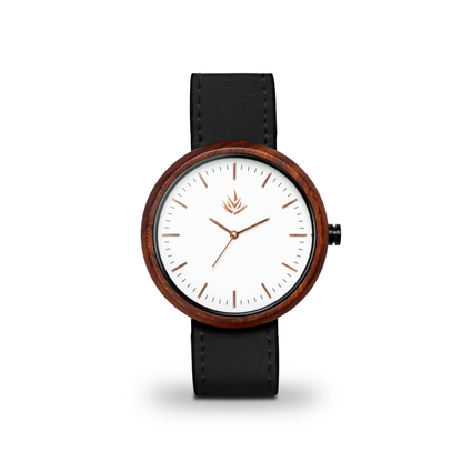 Línea Edición Especial | 37mm | Sándalo rojo | Oro Rosa | Carátula Blanca