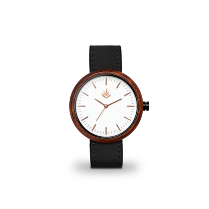 Línea Edición Especial | 37mm | Sándalo rojo | Oro Rosa | Carátula Blanca