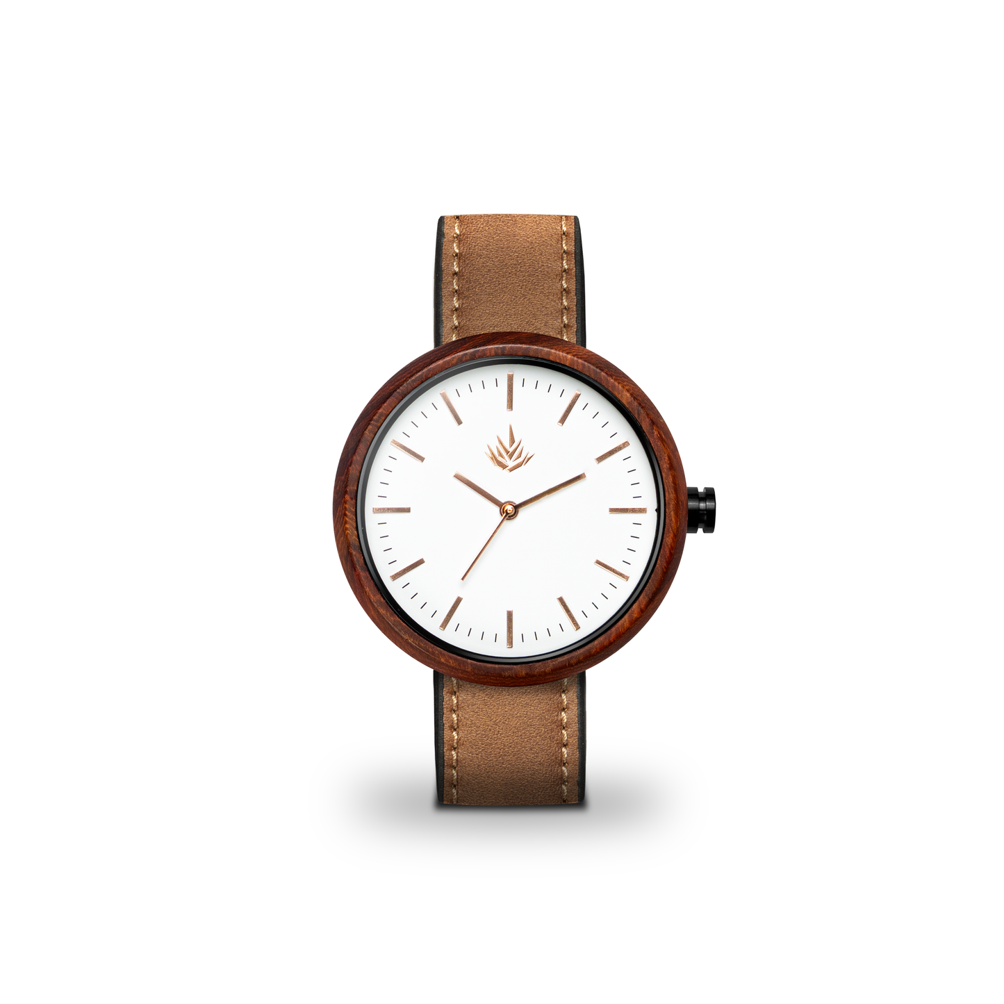Línea Edición Especial | 37mm | Sándalo rojo | Oro Rosa | Carátula Blanca