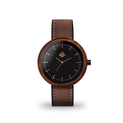Línea Edición Especial | 44mm | Sándalo rojo | Oro Rosa | Carátula Negra