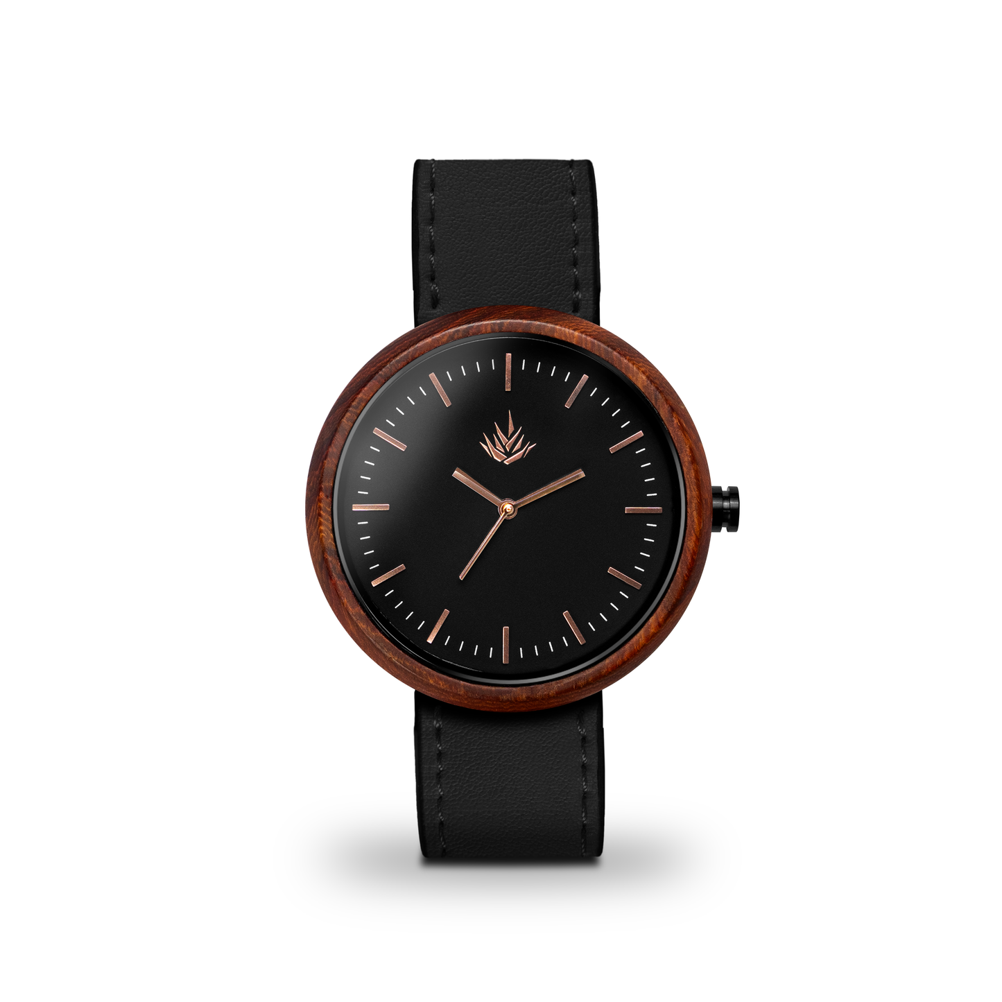 Línea Edición Especial | 44mm | Sándalo rojo | Oro Rosa | Carátula Negra
