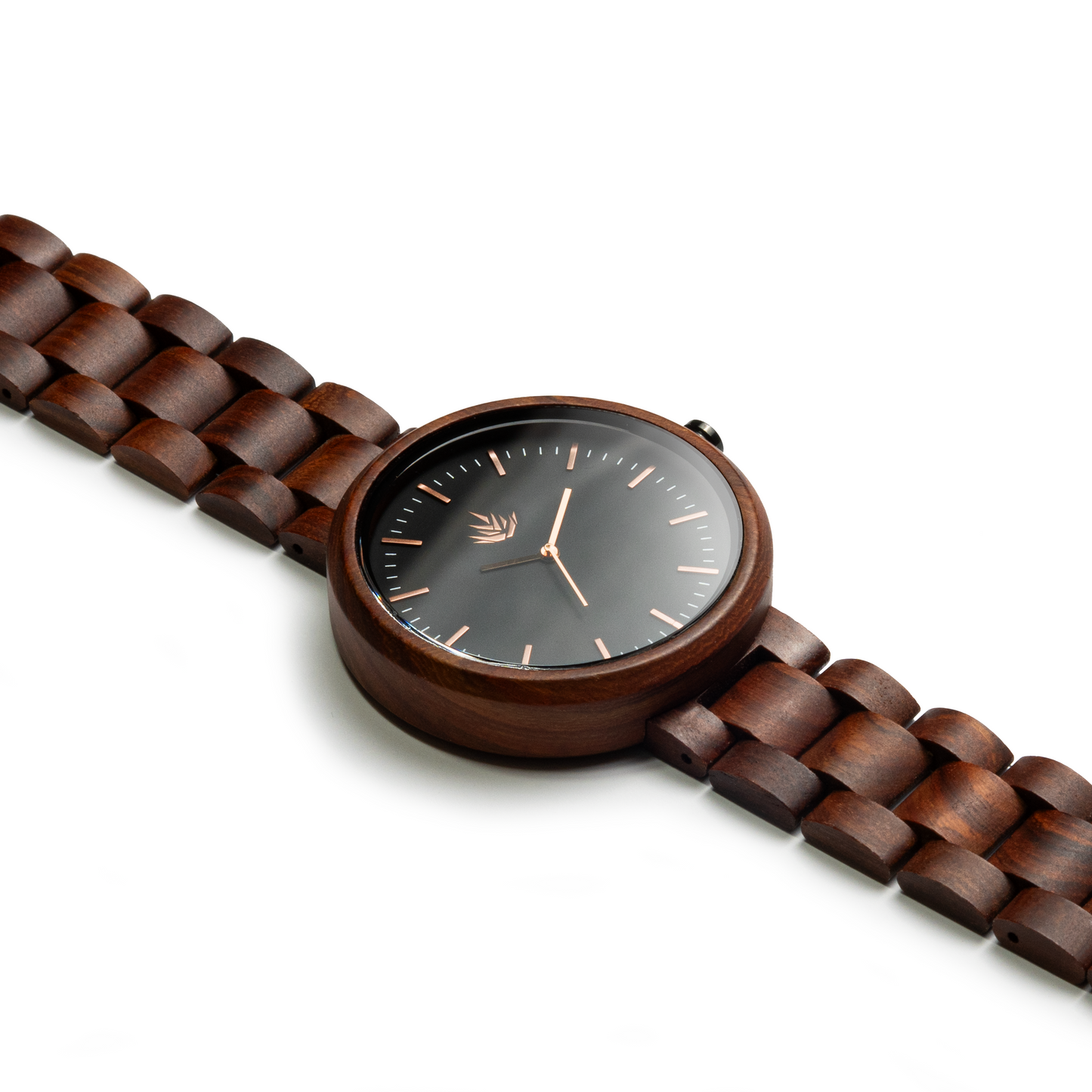 Línea Edición Especial | 44mm | Sándalo rojo | Oro Rosa | Carátula Negra