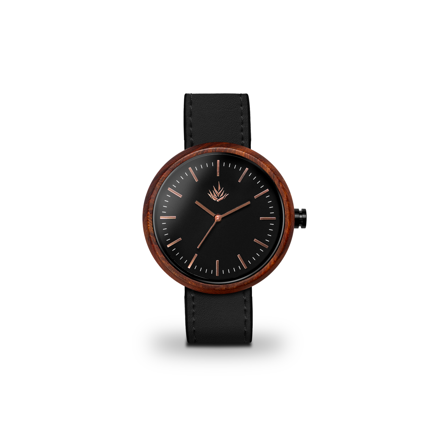 Línea Edición Especial | 44mm | Sándalo rojo | Oro Rosa | Carátula Negra