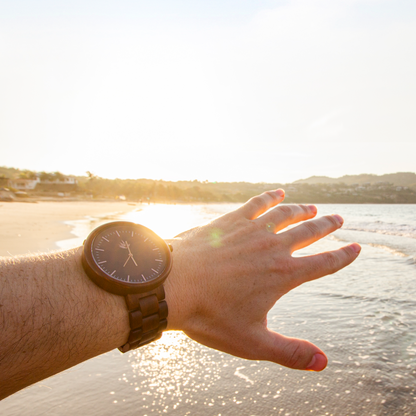 Pareja de Agavus | Edición Especial | 37mm y 44mm | Sándalo Rojo | Oro Rosa | Carátulas Negras
