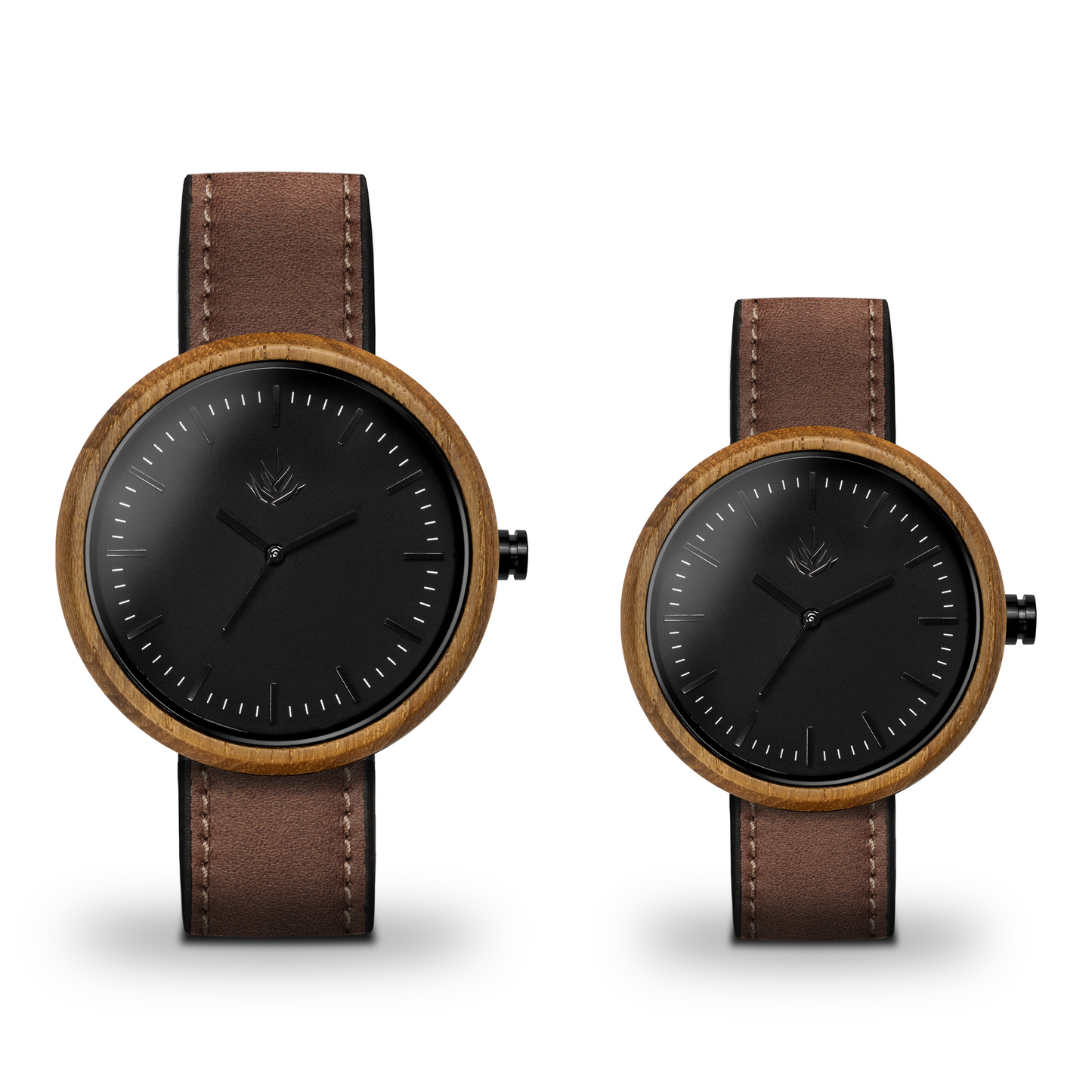 Pareja de Agavus | Edición Especial | 37mm y 44mm | Teca