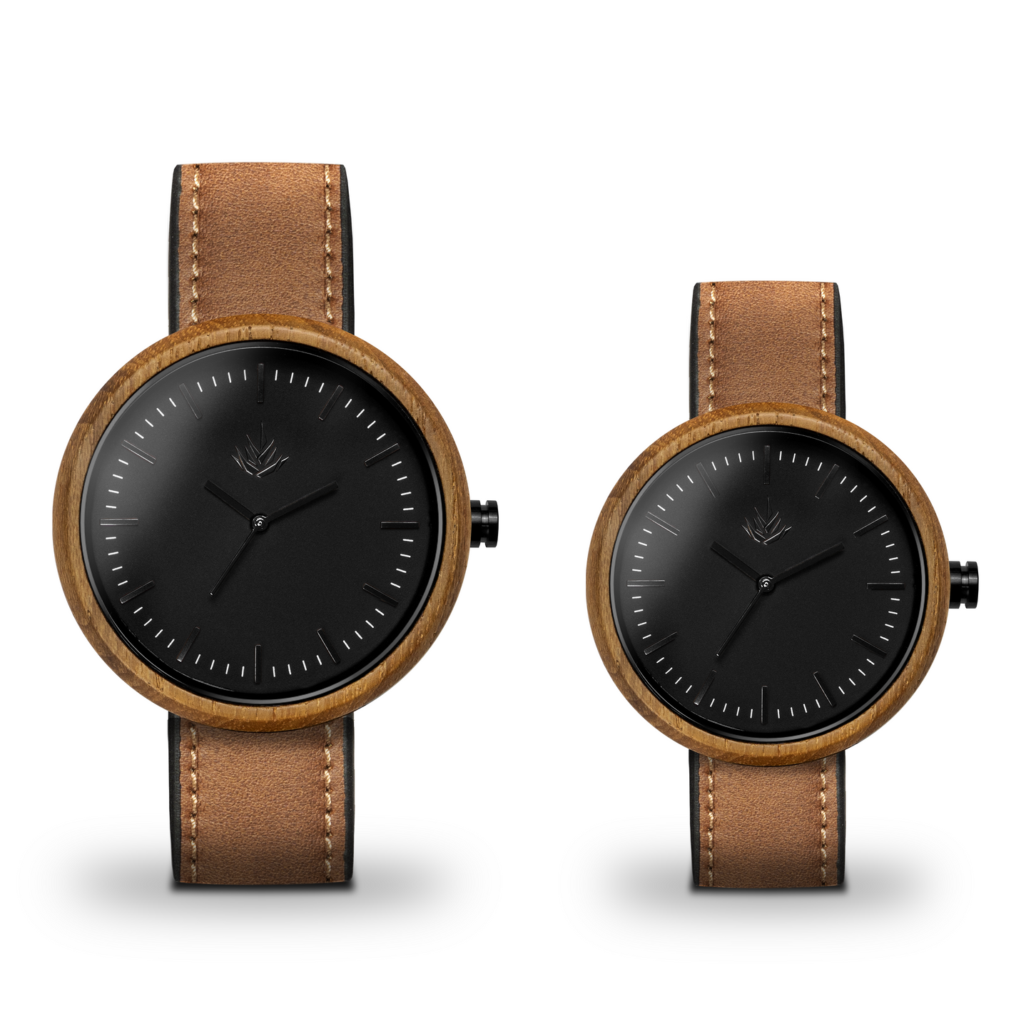 Pareja de Agavus | Edición Especial | 37mm y 44mm | Teca