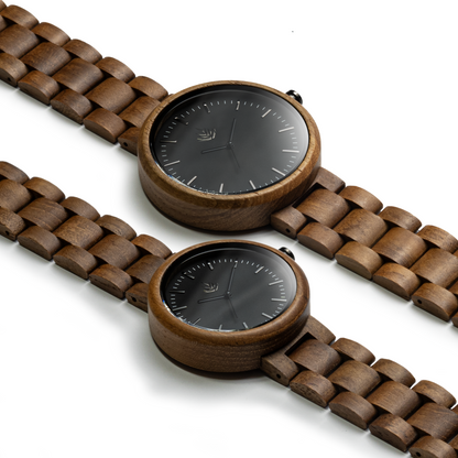 Pareja de Agavus | Edición Especial | 37mm y 44mm | Teca