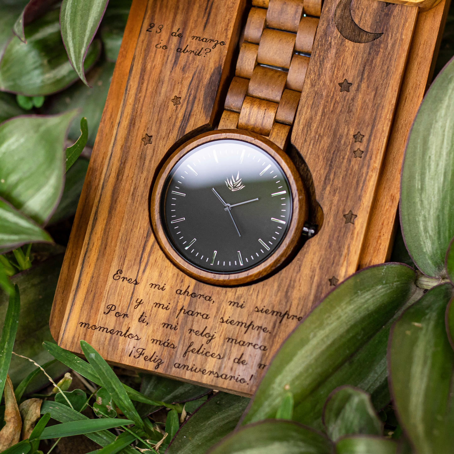 Pareja de Agavus | Edición Especial | 37mm y 44mm | Teca