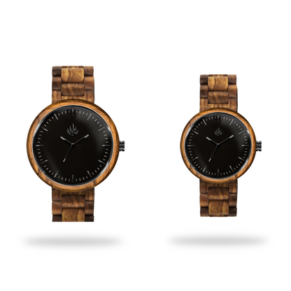 Pareja de Agavus | Edición Especial | 37mm y 44mm | Teca