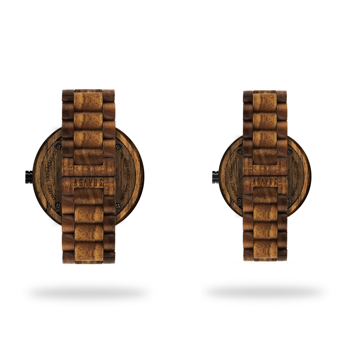 Pareja de Agavus | Edición Especial | 37mm y 44mm | Teca