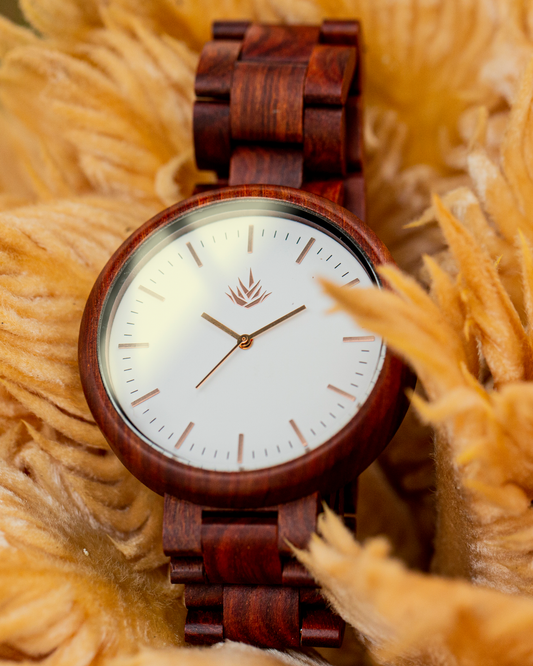 Línea Edición Especial 37mm - Sándalo rojo / Oro Rosa / Blanco