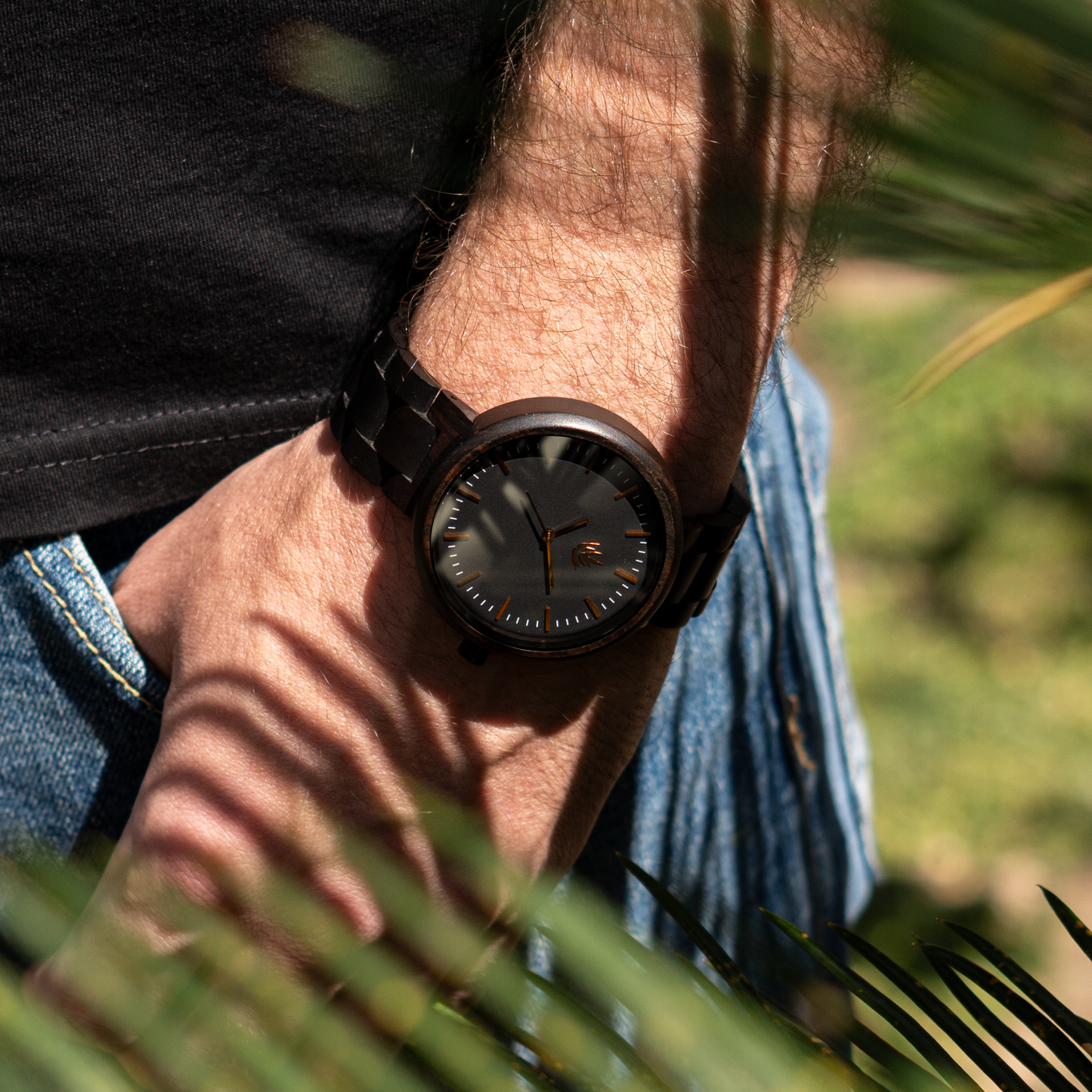 Pareja de Agavus | Edición Especial | 37mm y 44mm | Ébano | Bronce