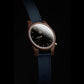 Agavia Line Pair 37mm (White) and 44mm (Black) - Walnut 