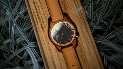 Línea Agavia 44mm - Caoba / Ébano