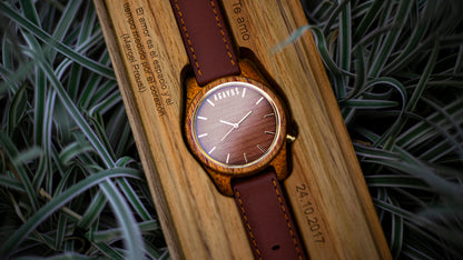 Agavia Line 44mm - Mahogany / Sapelli