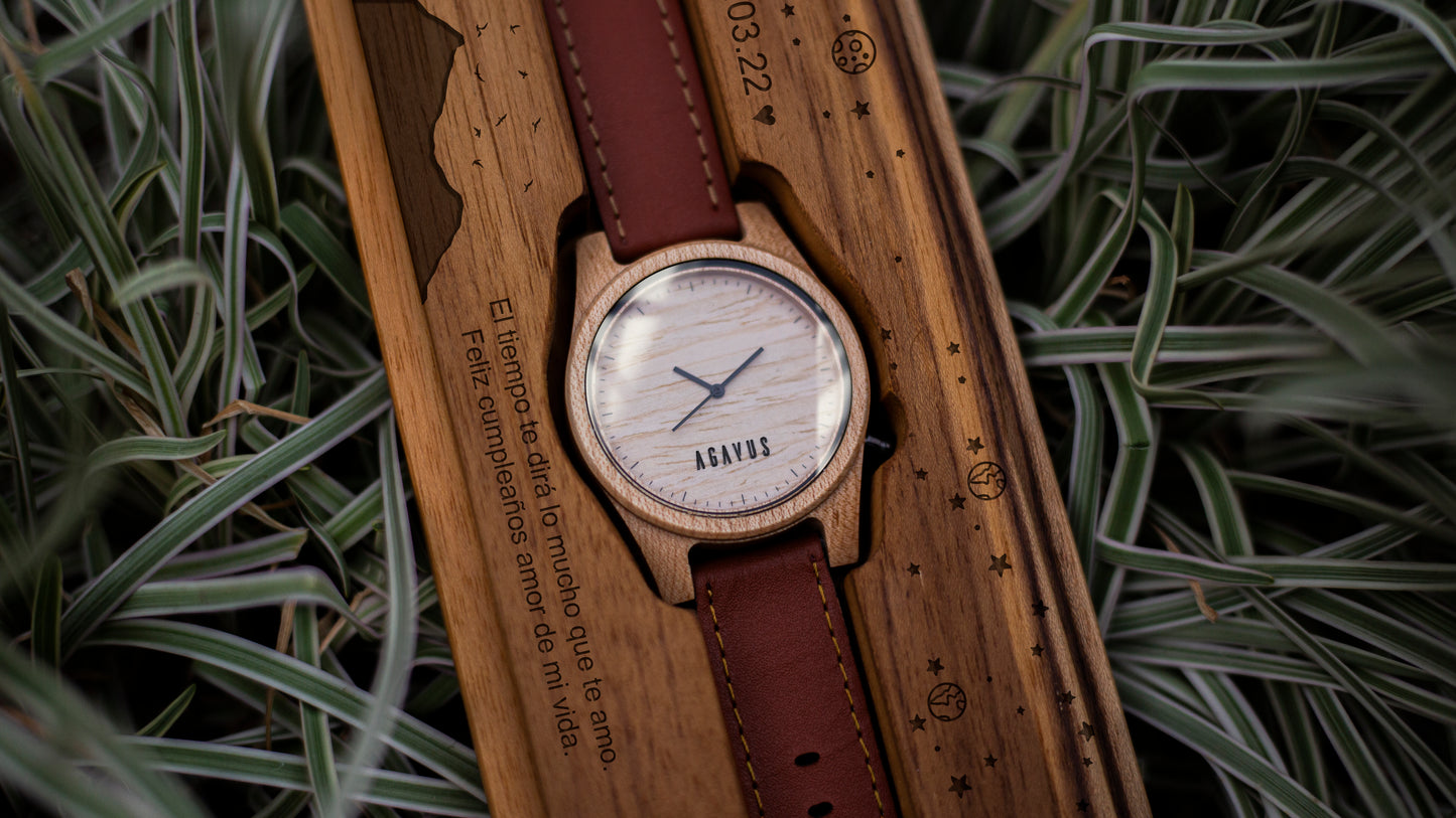 Línea Agavia 44mm - Maple