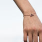 Triangular bracelet / Walnut