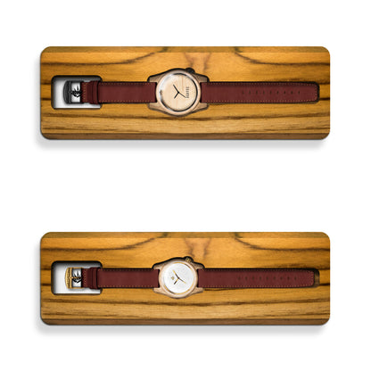 Agavia Line Pair 37mm and 44mm - Maple 