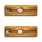 Agavia Line Pair 37mm and 44mm - Maple 
