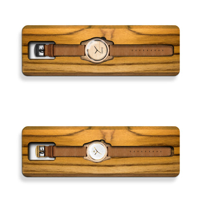 Agavia Line Pair 37mm and 44mm - Maple 