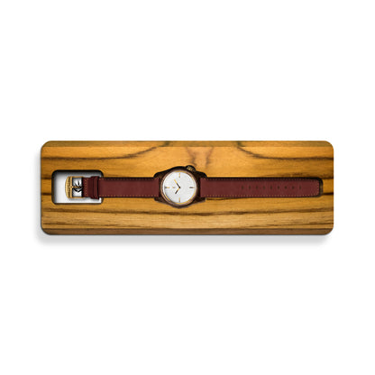 Agavia Line 37mm - Walnut