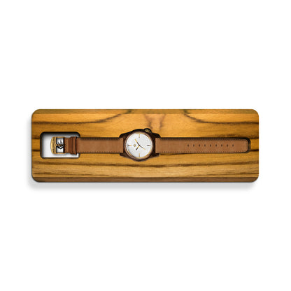 Agavia Line 37mm - Walnut