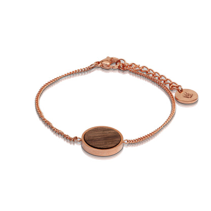 Brazalete circular / Nogal