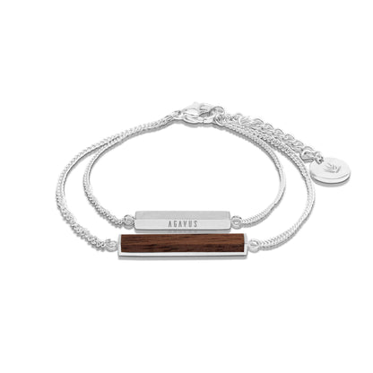 Rectangular / Walnut Bracelet