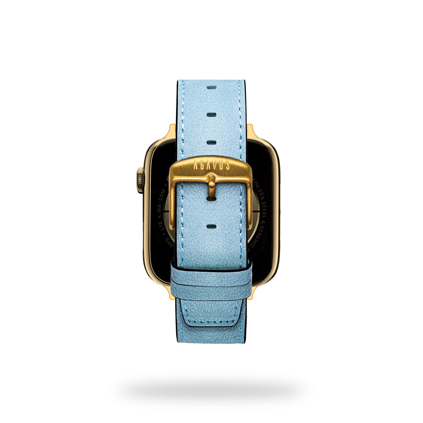 Correa Apple Watch - Piel Genuina / Azul Careyes