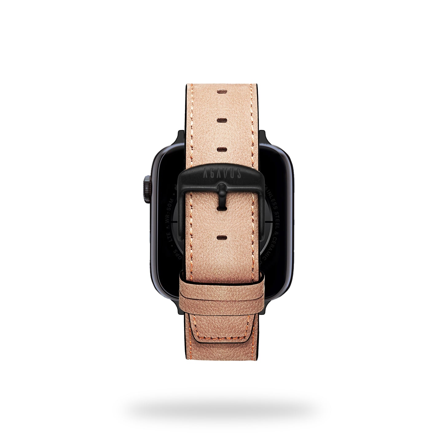 Correa Apple Watch - Piel Genuina / Coral